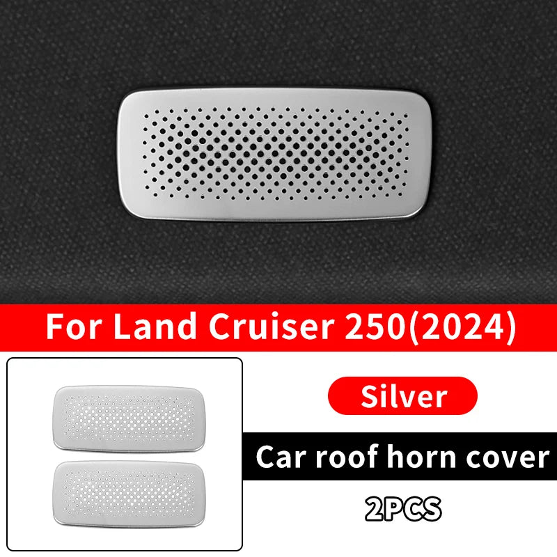 Interior upgraded loudspeaker cover for 2024 Toyota Land Cruiser 250