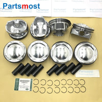 Thumbnail for 8X NEW MODEL 5.0T PETROL 508PS AJ133 SVR SC PISTONS & RINGS FOR LR100470 LAND ROVER LR4 RANGE ROVER SPORT JAGUAR XJ XF XK F-TYPE