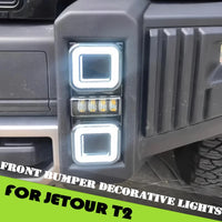 Thumbnail for Front Bumper Decorative Lights Fit for Jetour Traveller T2 2023-2026