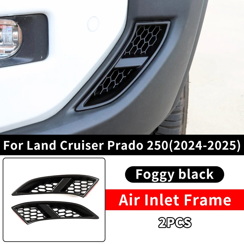 Front Bumper Air vents cover For Toyota Land Cruiser 250 2024 2025 Prado LC250