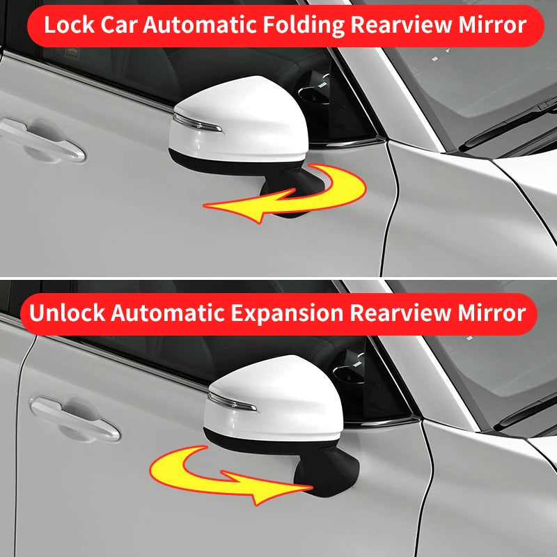 Automatic Closed Window + Lock Door +Rearview Mirror Folding For 2021-2024 Toyota Land Cruiser 300 LC300