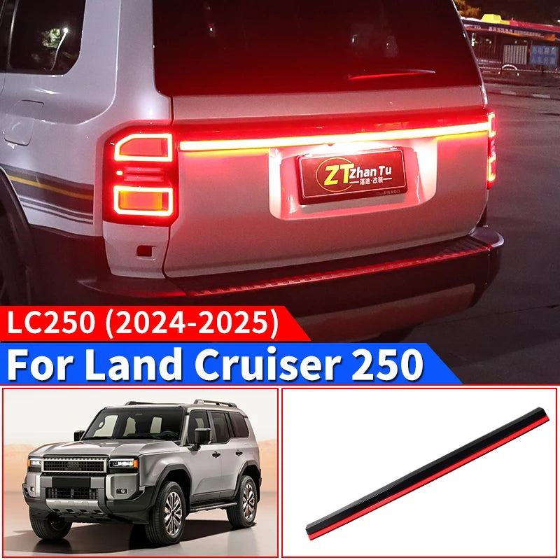 Rear Led Light bar For Toyota Land Cruiser 250 2024 2025 Prado LC250