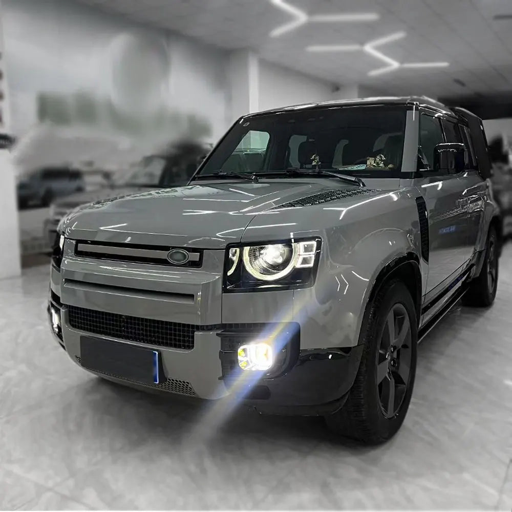 LED Fog Lights Kit with Daytime Running Lights With Harness For Land Rover Defender 2020 2021 2022