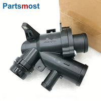 Thumbnail for 3.0 V6 5.0 V8 Petrol Coolant Thermostat Housing for LAND ROVER Discovery 4 Range Rover RR Sport Velar LR023429 LR032135 LR035124