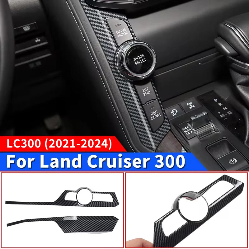 Ignition Device Decoration Sticker For 2021 2022 2024 Toyota Land Cruiser LC300