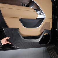 Thumbnail for ABS Carbon Fiber Car Door Anti-kick Panel For Land Rover Range Rover Vogue 2023 2024