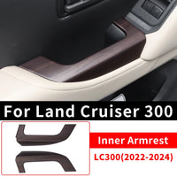 Thumbnail for For 2021-2024 Toyota Land Cruiser 300  High Configuration Peach Wood Texture Interior Accessories LC300 Upgraded Modification