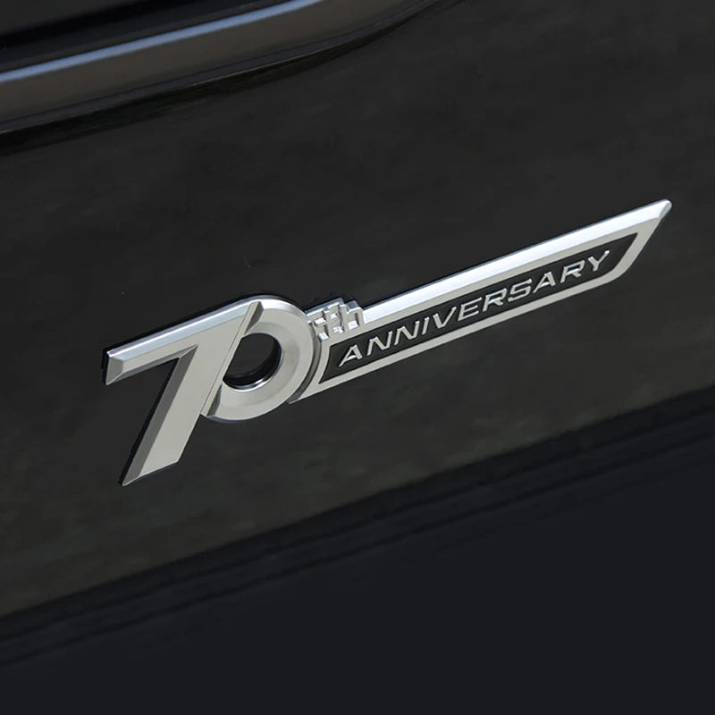 70th anniversary logo For 2008-2022 Toyota Land Cruiser Prado 200 Lc300 Fj200 Modified