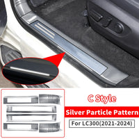 Thumbnail for Stainless Steel Threshold Protective Cover For 2021-2024 Toyota Land Cruiser 300