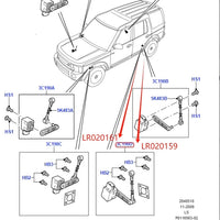 Thumbnail for AIR SUSPENSION HEIGHT LEVEL SENSOR FOR LAND ROVER DISCOVERY LR3 RANGE ROVER SPORT 2005-2009 LR020155 LR020157 LR020159 LR020161