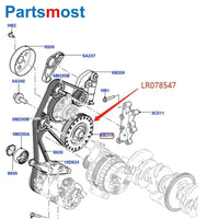 Thumbnail for OEM Crankshaft Pulley for Volvo XC60 XC90 V60 S80L S60 S40 Ford LR2 Evoque Discovery Sport Jaguar 31480378 LR078547 AG9E6B319AA