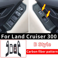 Thumbnail for Windows Control Panel Decoration Protective Sticker For Toyota Land Cruiser 300 2021 2022 2023 LC300