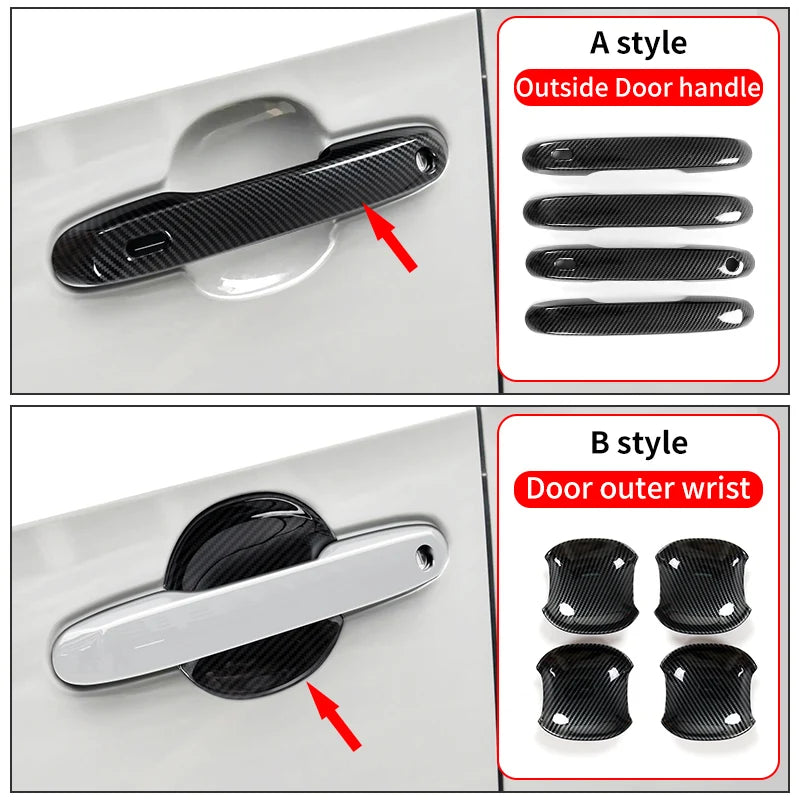 Outside Door Handles Decoration Cover For 2024 Toyota Land Cruiser 250 1958  LC250