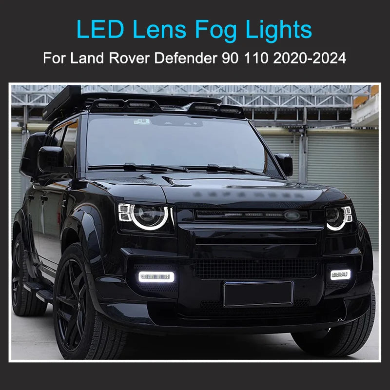 Fog Light with daytime running lights upgrade  for Land Rover Defender 110 2020-2024