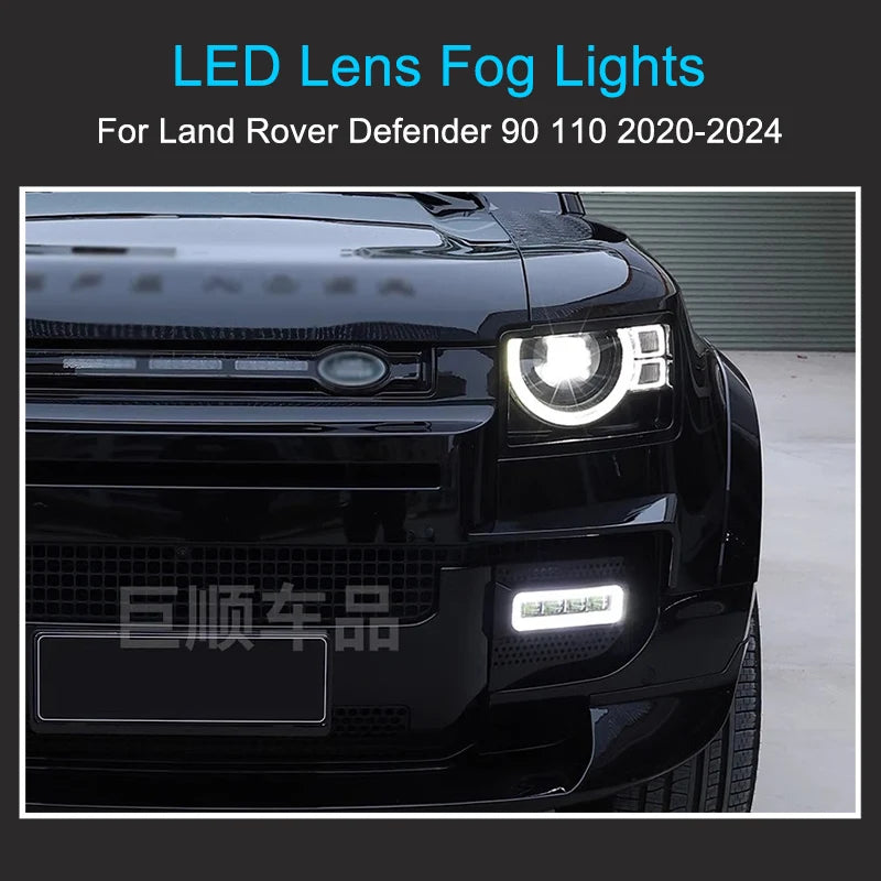 Fog Light with daytime running lights upgrade  for Land Rover Defender 110 2020-2024