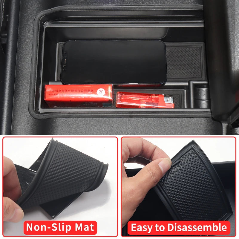 Armrest box refrigerator storage box For Toyota Land Cruiser 300  2022