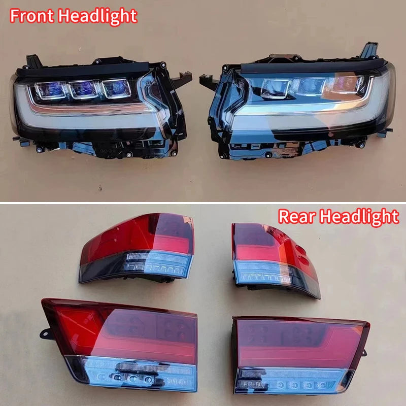 Rear Tail Light Upgrade For Toyota Land Cruiser LC300 2021 2024