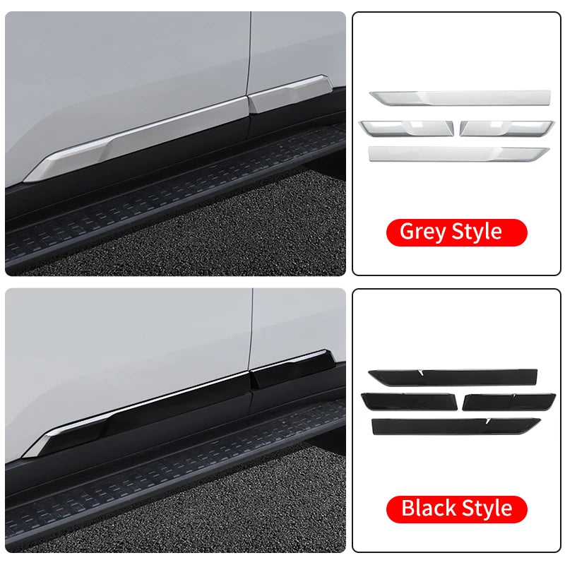 Side door cover strips For Toyota Land Cruiser 250 Prado Lc250 2024 2025