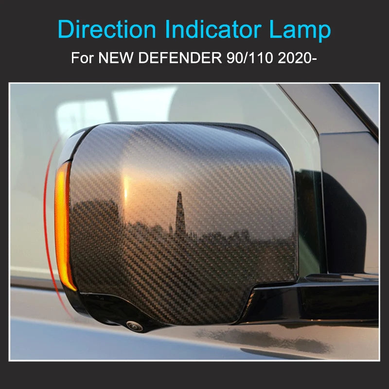 Side Mirror Dynamic Indicating Turning Lamps for Land Rover Defender 90 & 110 (2020-2024)