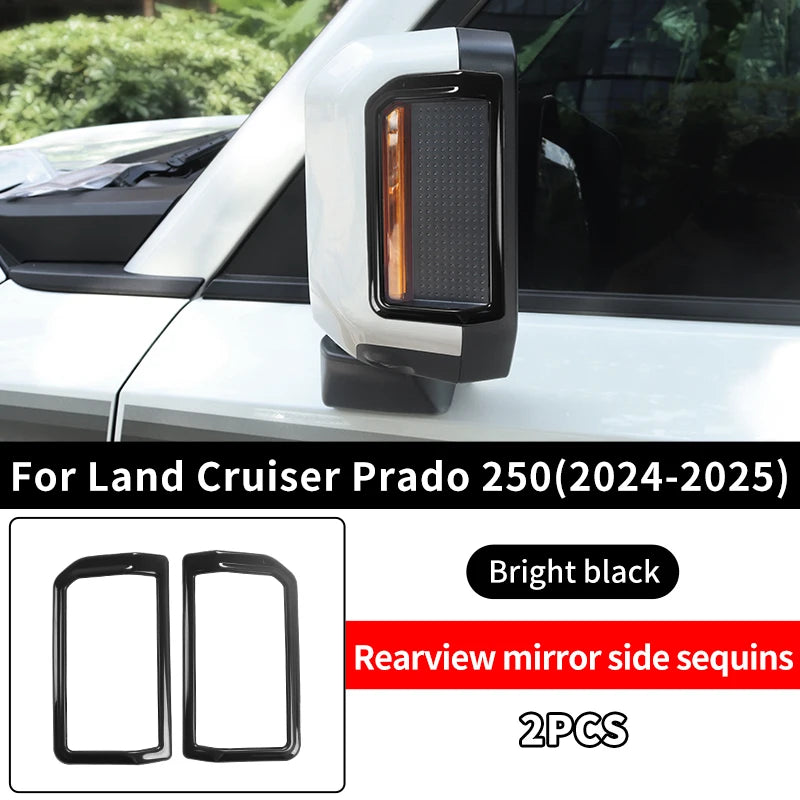 Rearview Mirror Side Decoration For Toyota Land Cruiser 250 Prado Lc250 2024 2025