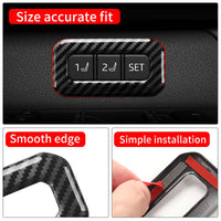 Thumbnail for Memory Seat Button Decoration Cover For Toyota Land Cruiser 250 2024 1958 Prado