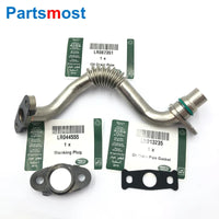 Thumbnail for 3.0 V6 Modified Turbo Oil Return Pipe LR087351 or Blanking Plug LR044555 for Range Rover RR Sport Velar Discovery 4 Jaguar XF XJ