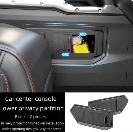 Car Central Control Lower Privacy Partition Fit for JETOUR Traveller T2 2026