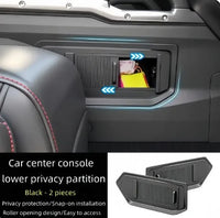 Thumbnail for Car Central Control Lower Privacy Partition Fit for JETOUR Traveller T2 2026