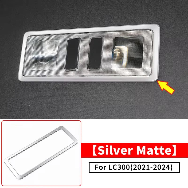 Rear Reading Lights Decoration Protective Sticker For Toyota Land Cruiser 300 2021-2024  LC300