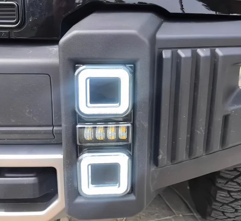 Front Bumper Decorative Lights Fit for Jetour Traveller T2 2023-2026