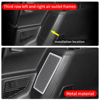 Thumbnail for Third Row Air Conditioning Vent Decoration Cover For Toyota Land Cruiser 250 2024