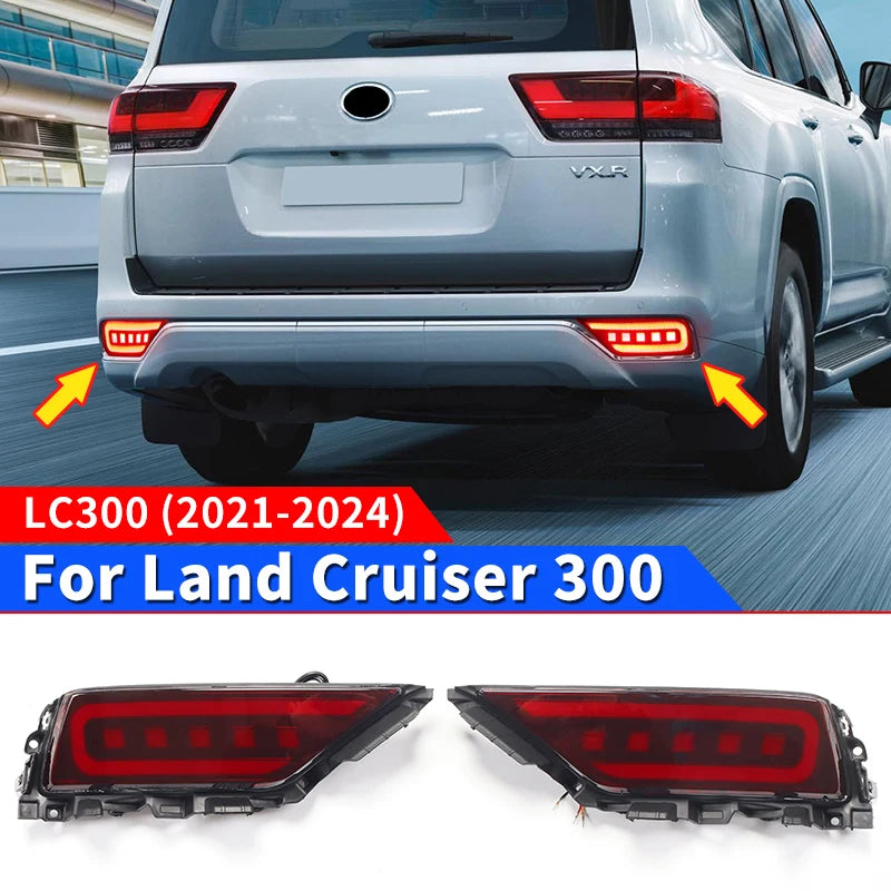 Bumper Light LED Dynamic Light For 2021+ Toyota Land Cruiser 300 Lc300