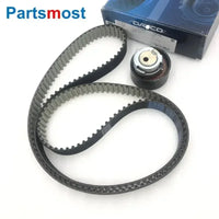 Thumbnail for 2.7 3.0 V6 DIESEL FRONT TIMING BELT PULLEY KIT FOR LAND ROVER RR SPORT DISCOVERY 3 4 JAGUAR XF XJ DAYCO KTB694 C2C41082 LR016655