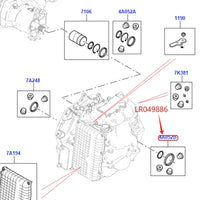 Thumbnail for OEM Z F 9 SPEED AUTO TRANSMISSION DIFFERENTIAL BEARING OIL SEAL FOR LAND ROVER RANGE ROVER EVOQUE 2012- DISCOVERY SPORT LR049886
