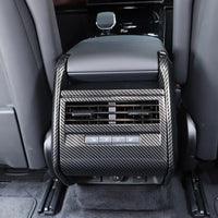 Thumbnail for Rear Air conditioning vent trims in ABS Carbon fibre For Land Rover Range Rover Sport L461 2023-2024