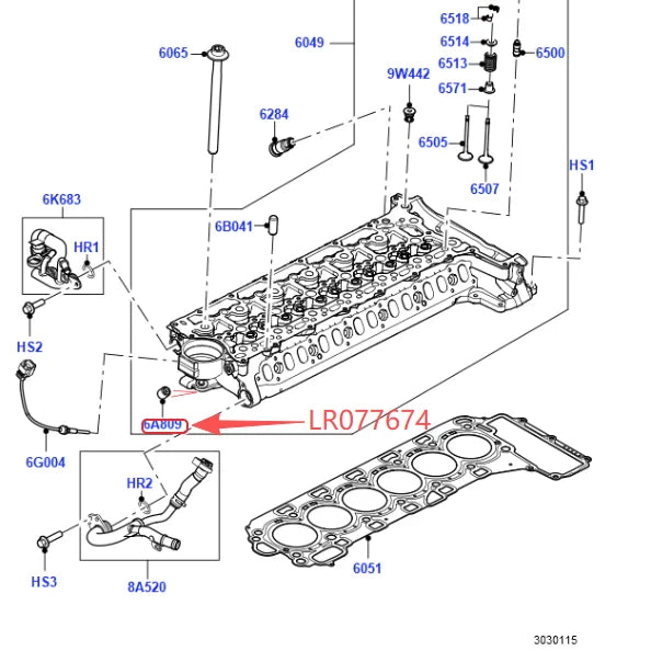 OIL REGULATOR NON RETURN VALVE FOR LAND DEFENDER RANGE ROVER DISCOVERY 2 RR SPORT VELAR JAGUAR XK XF XJ E-PACE AJ811445 LR077674