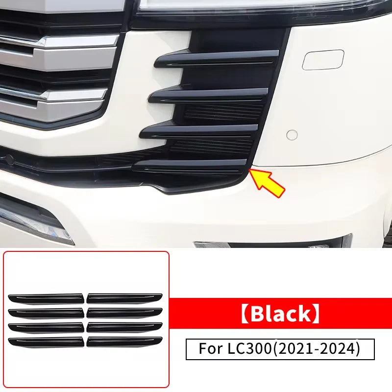 Front Bumper Grille Inserts For Toyota Land Cruiser 300 Lc300