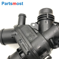 Thumbnail for 3.0 V6 Petrol Coolant Thermostat Housing w/ Sensor for Range Rover 13- RR Sport 14- New Discovery Velar LR062498 107288 LR117568