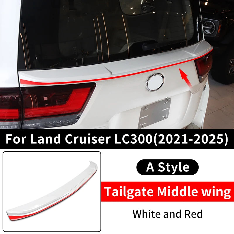 Middle Tailgate Spoiler for 2021-2024 Land Cruiser 300 Lc300 Trunk