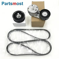 Thumbnail for Drive Belt Idler pulley Tensioner for 5.0L V8 Land Rover Range Rover 2013- RR Sport 2014- LR035542 LR035544 LR086058 LR035546