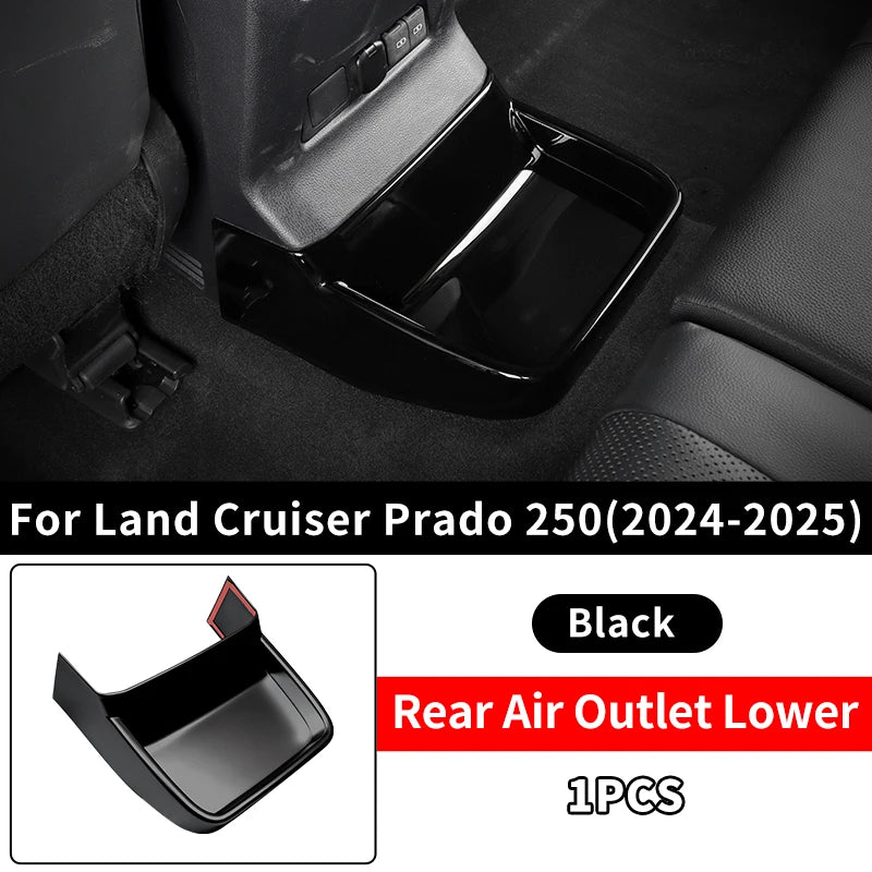 Rear console vent cover For Toyota Land Cruiser 250 2024 1