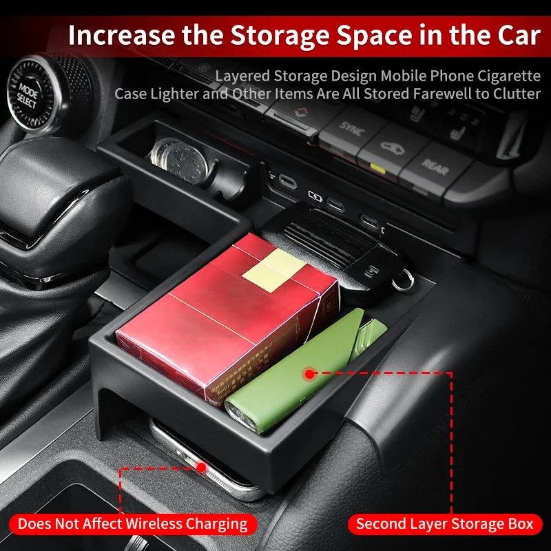 Central Control Storage Box Organiser – Toyota Land Cruiser Prado LC250 / J250 (2024–2025)