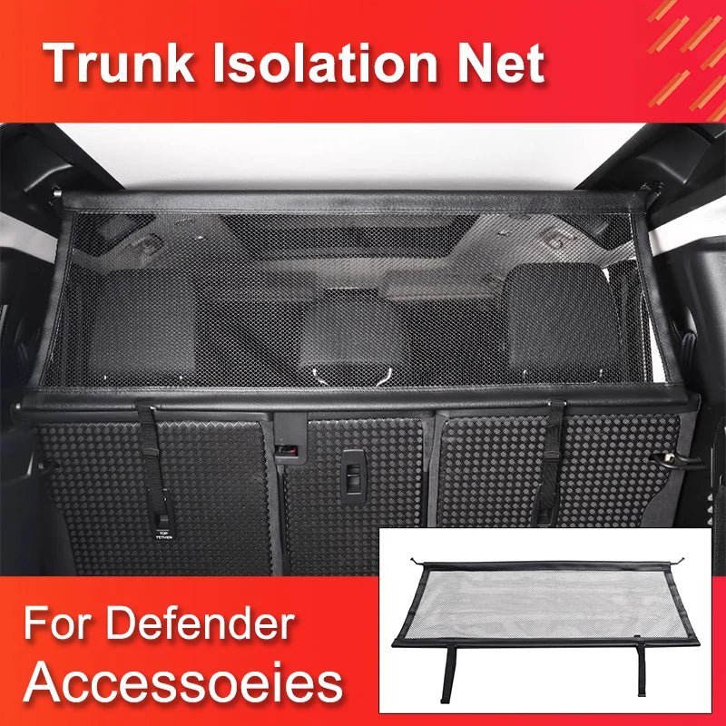 Trunk Isolation Net for 2020-2024 Land Rover Defender 110 and Defender 90