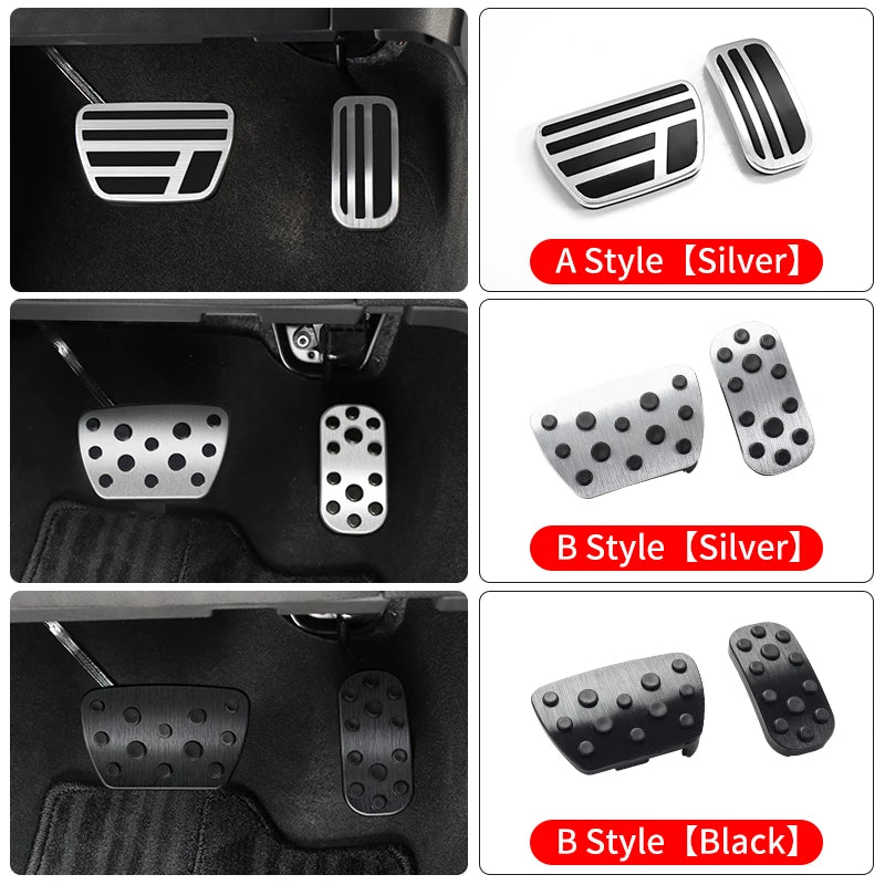 Stainless Steel pedals For Toyota Land Cruiser 250 2024