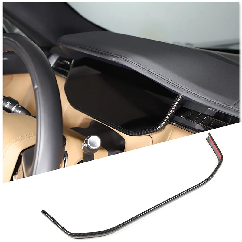 ABS Carbon fiber/Black Dash surround frame for Land Rover Range Rover ...