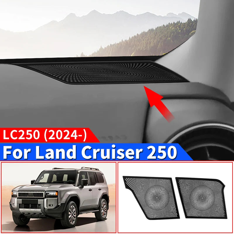 Dashboard speaker cover For Toyota Land Cruiser 250 2024