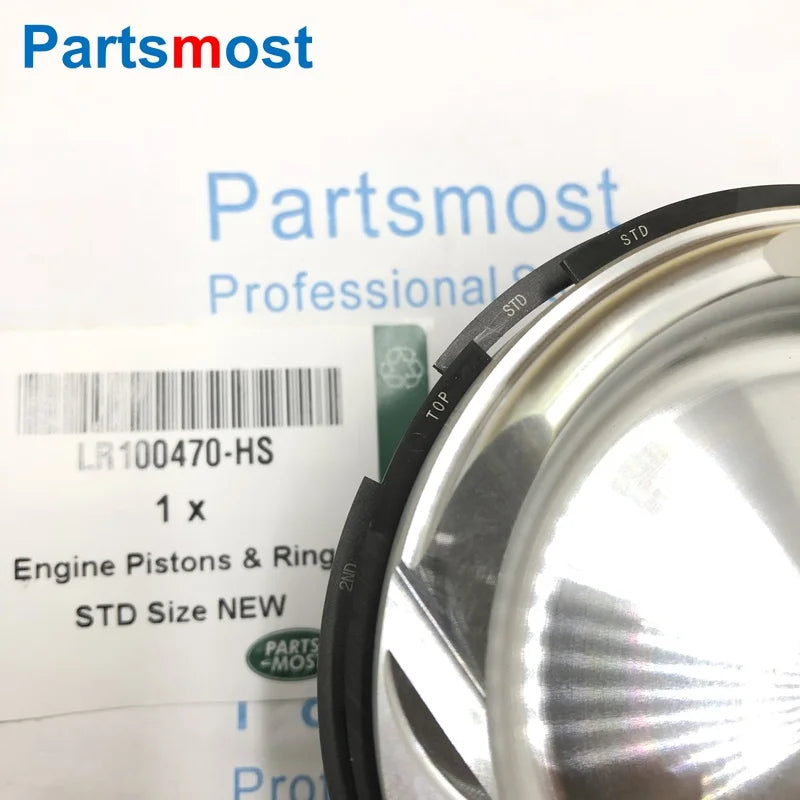 8X NEW MODEL 5.0T PETROL 508PS AJ133 SVR SC PISTONS & RINGS FOR LR100470 LAND ROVER LR4 RANGE ROVER SPORT JAGUAR XJ XF XK F-TYPE