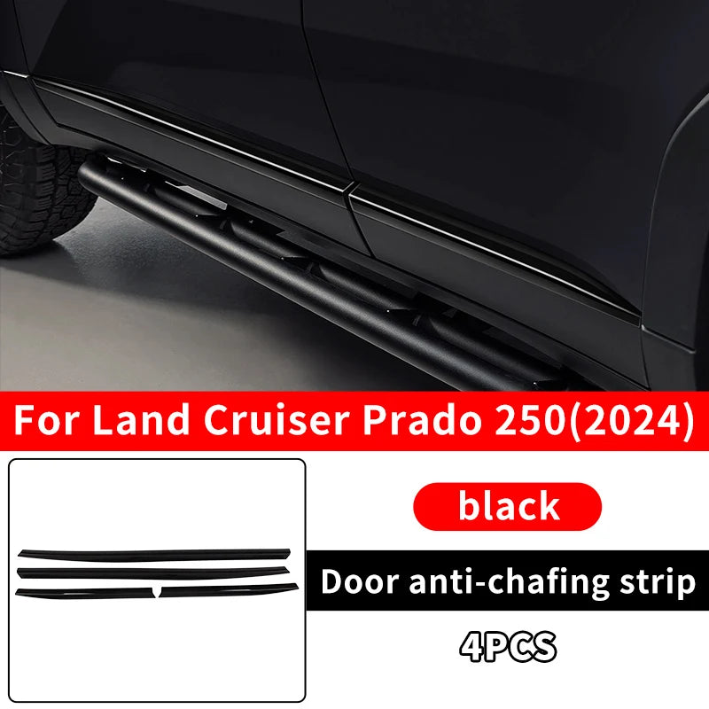 Door Waist Line Chrome Decoration Strip For Toyota Land Cruiser 250 2024 1958 Prado LC250