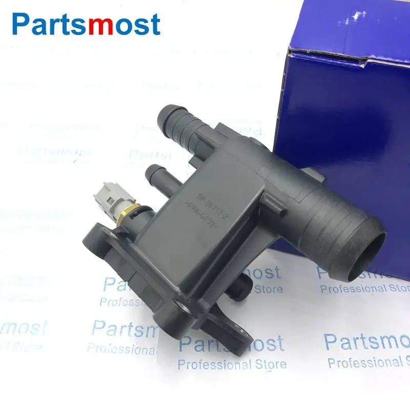 2.0 PETROL THERMOSTAT WATER OUTLET CONNECTOR FOR LAND ROVER FREELANDER LR2 EVOQUE DISCOVERY SPORT LR038758 VOLVO V60 70 31422105