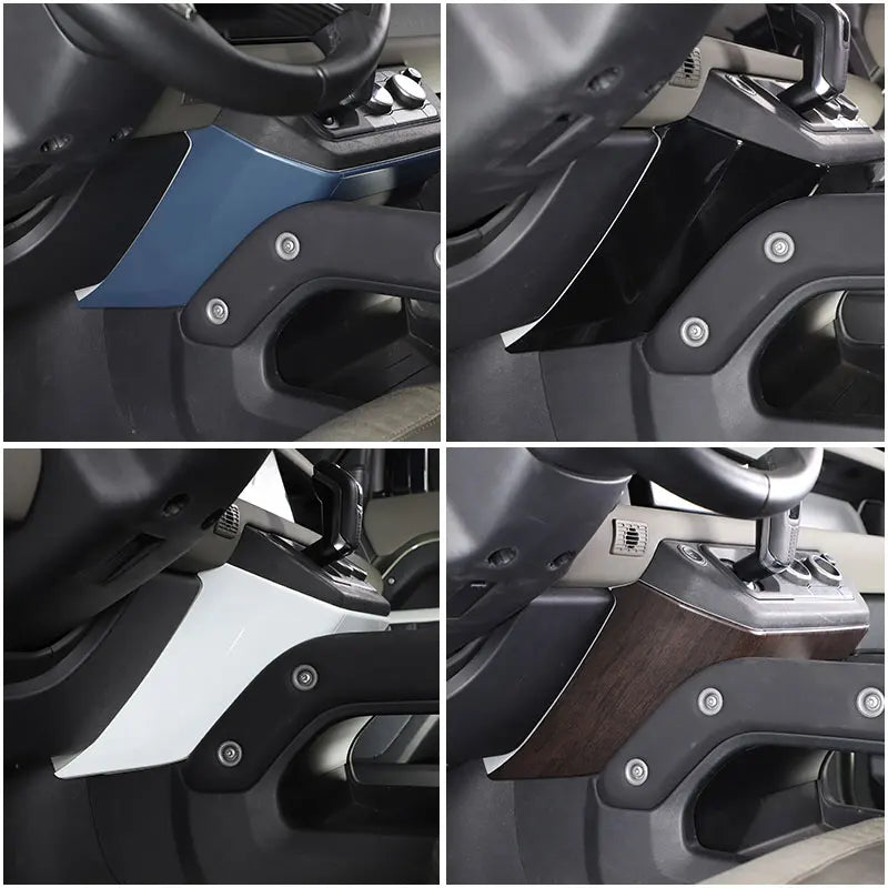 ABS Center Console Knee Side Panel Cover For Land Rover Defender 90 110 2020-2025